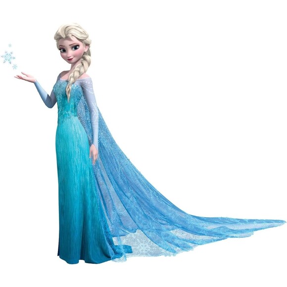Frozen Elsa Giant Peel and Stick Wall Decals by Roommates - Picture 1 of 4